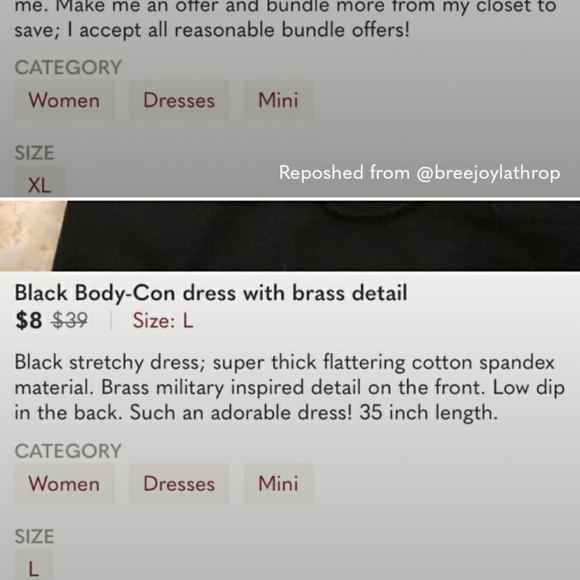 Bundle of 5 dresses - Picture 4 of 6